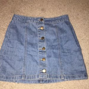 Forever 21 Jean skirt that im too tall for